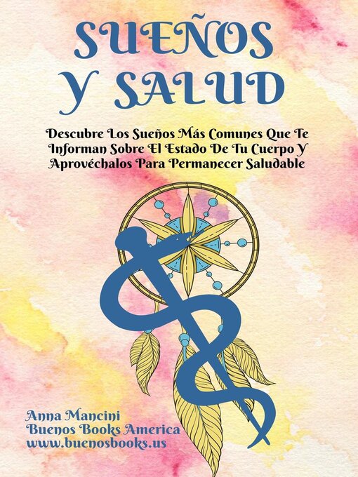 Title details for Sueños Y Salud by Anna Mancini - Available